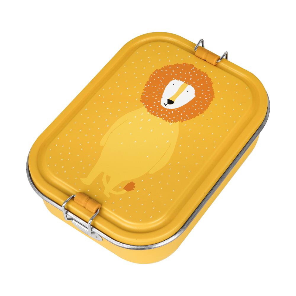 Trixie - Stainless Steel Lunch Box Large - 2 - Compartment - Mr. Lion