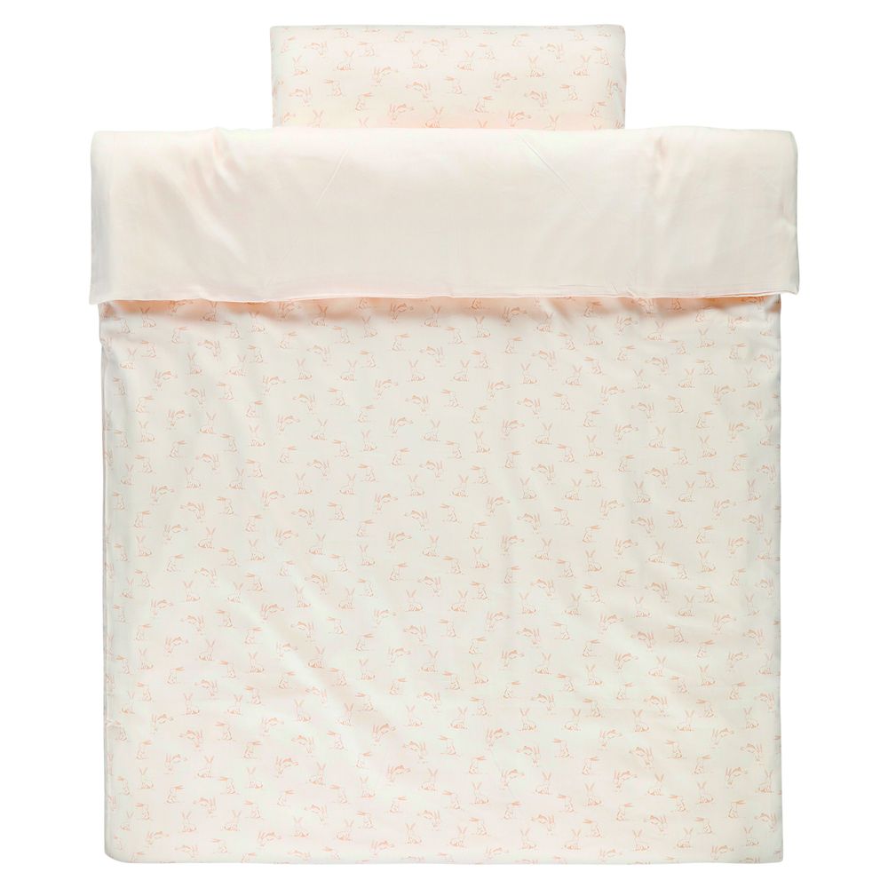 Trixie - Cot Duvet Cover - Rosy Rabbit