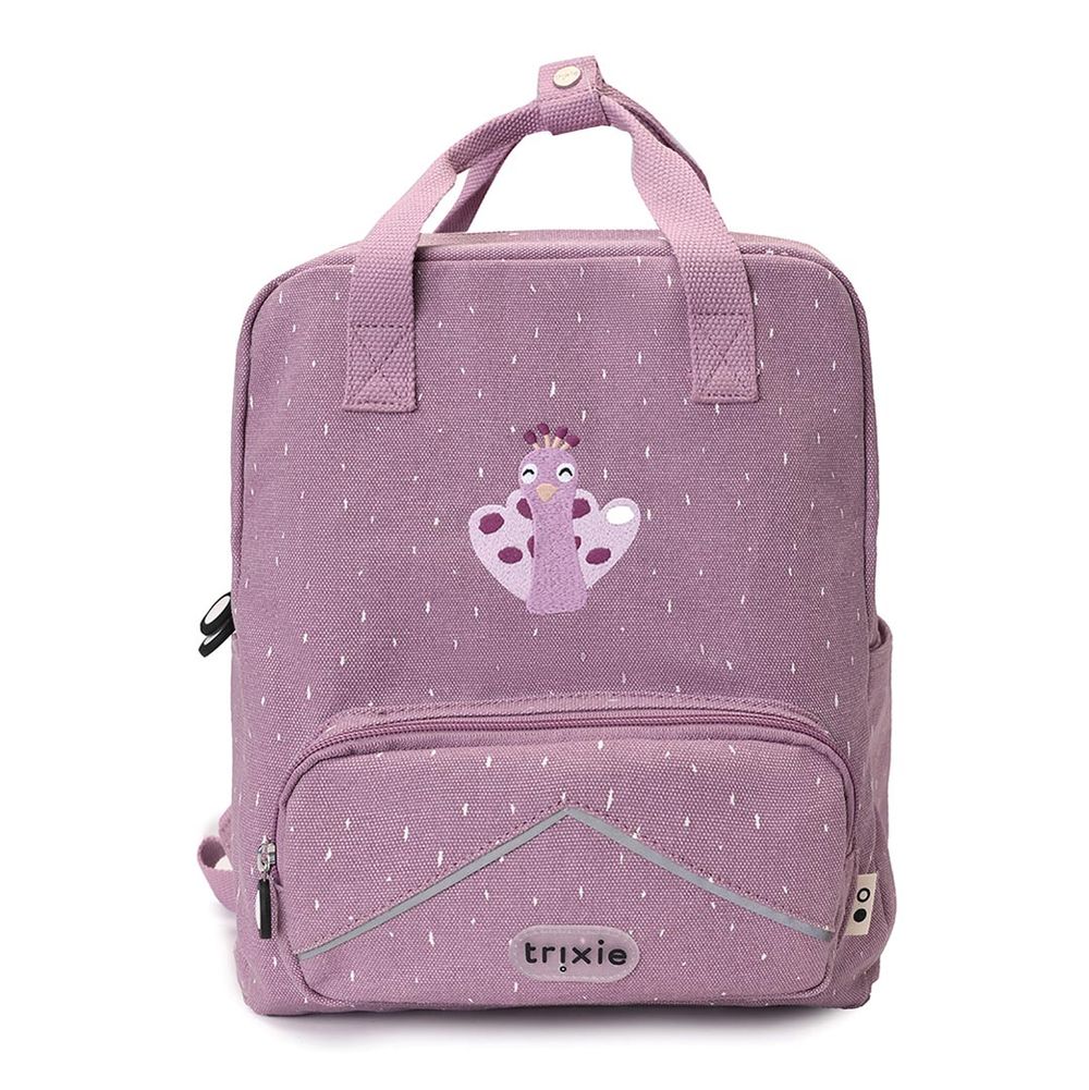 Trixie - Kids Backpack - Large - Mrs. Peacock - 13.3-Inch