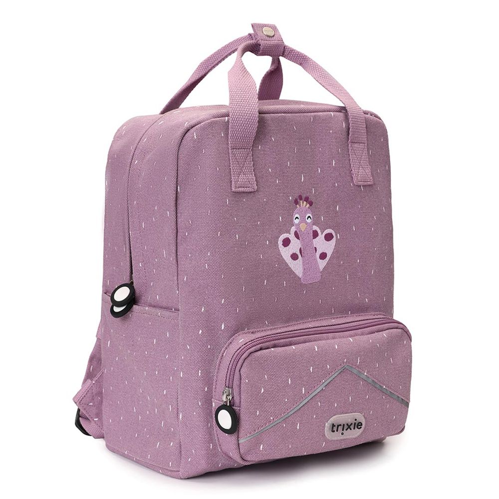 Trixie - Kids Backpack - Large - Mrs. Peacock - 13.3-Inch