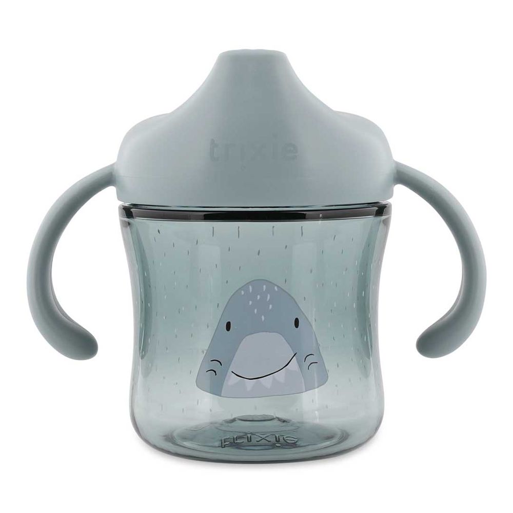 Trixie - Sippy Cup With Handle - Mr. Shark - 200 ml