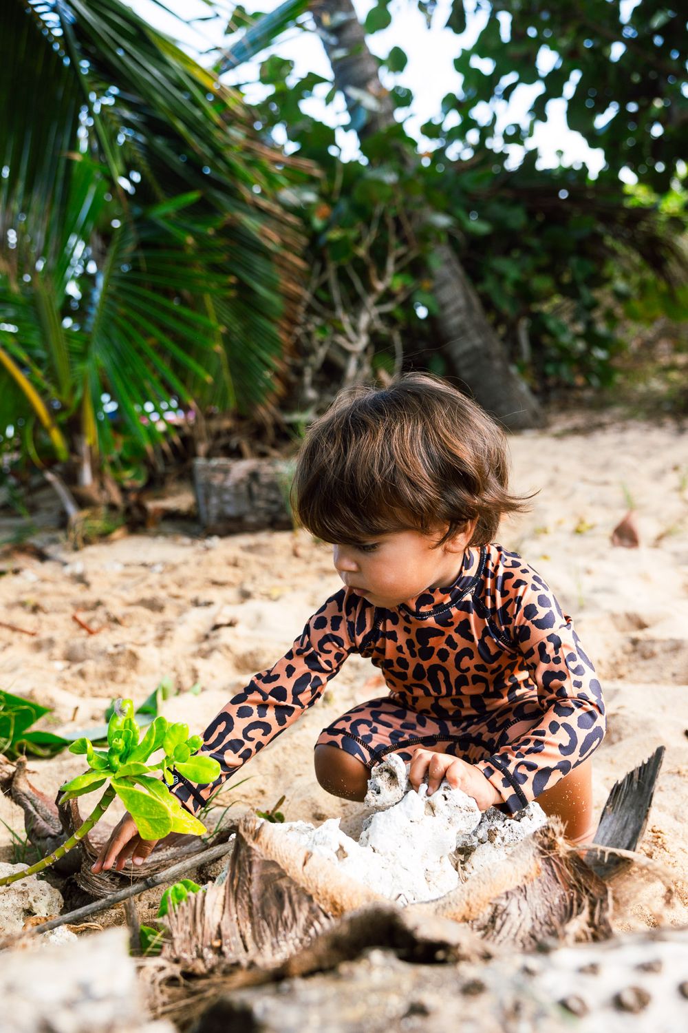 Beach & Bandits Coco Leopard Baby Swimsuit