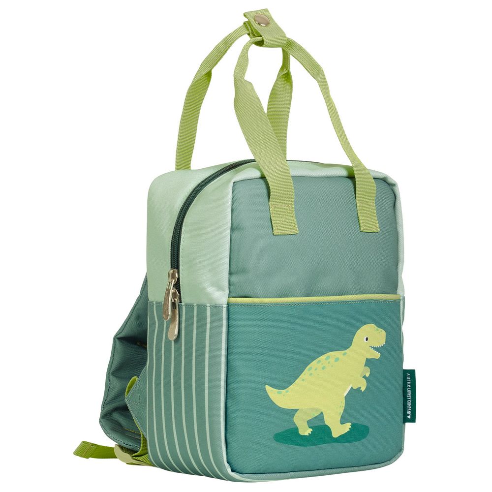 A Little Lovely Company - Kids Little Square Backpack - Dinosaur - 10.2-Inch