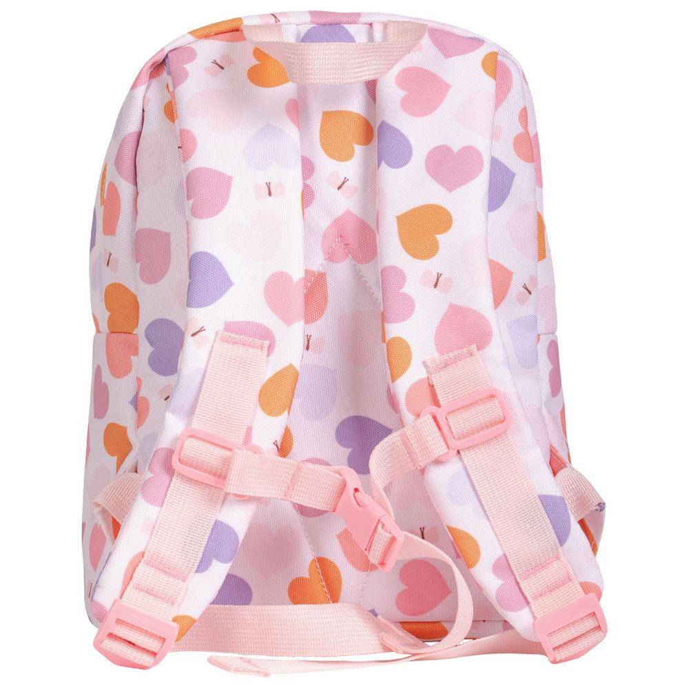 A Little Lovely Company - Kids Little Backpack - Hearts - 11.8-Inch