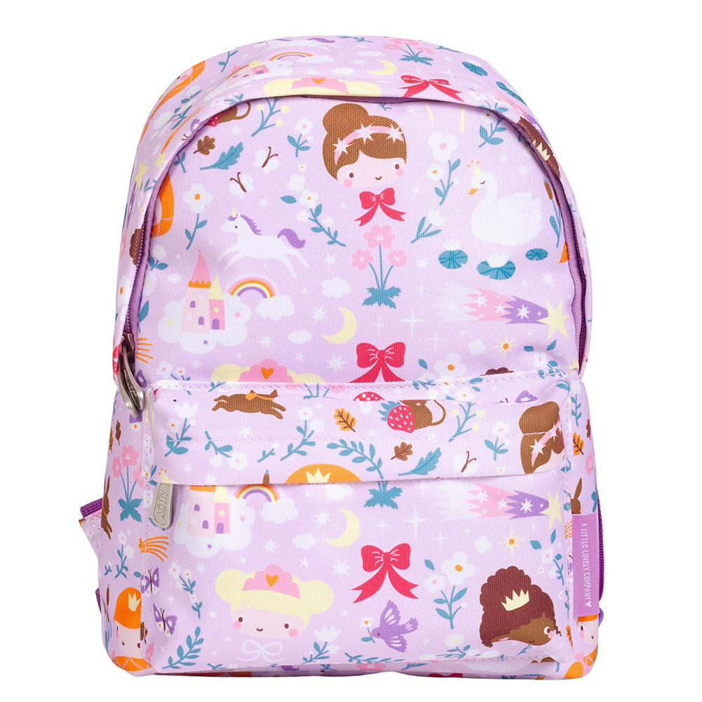 A Little Lovely Company - Kids Little Backpack - Princesses - 11.8-Inch