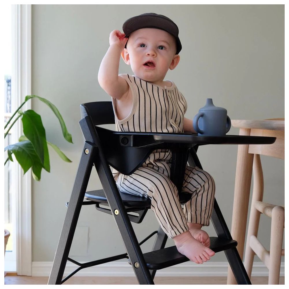 Kaos - Klapp Recycled High Chair With Safety Rail And Food Tray