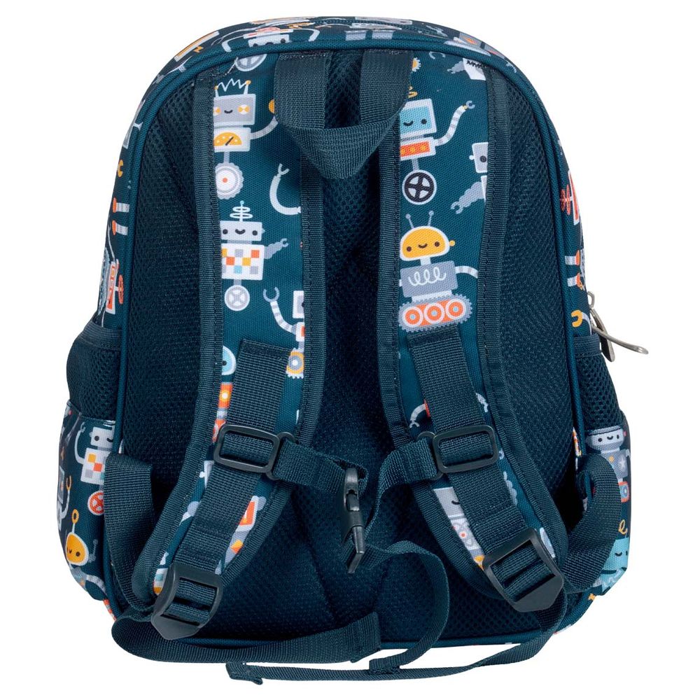 A Little Lovely Company - Kids Backpack - Robots - 12.6-Inch