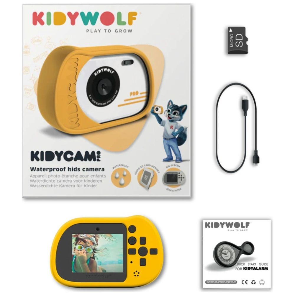 Kidywolf - Kidycam Camera - Yellow