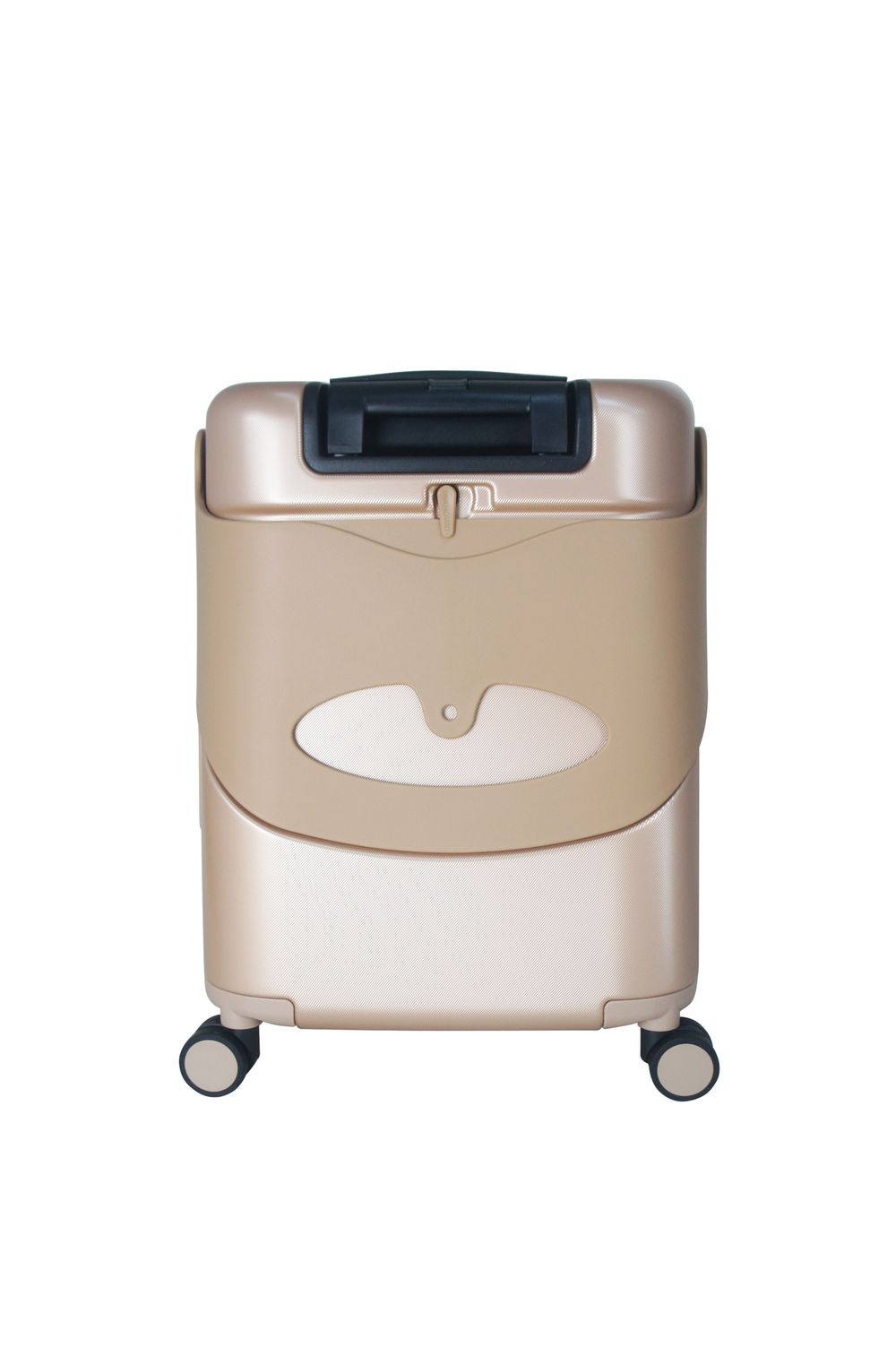 Miamily Carry-On Luggage Trolley Bag - Metallic Gold - 18-inch