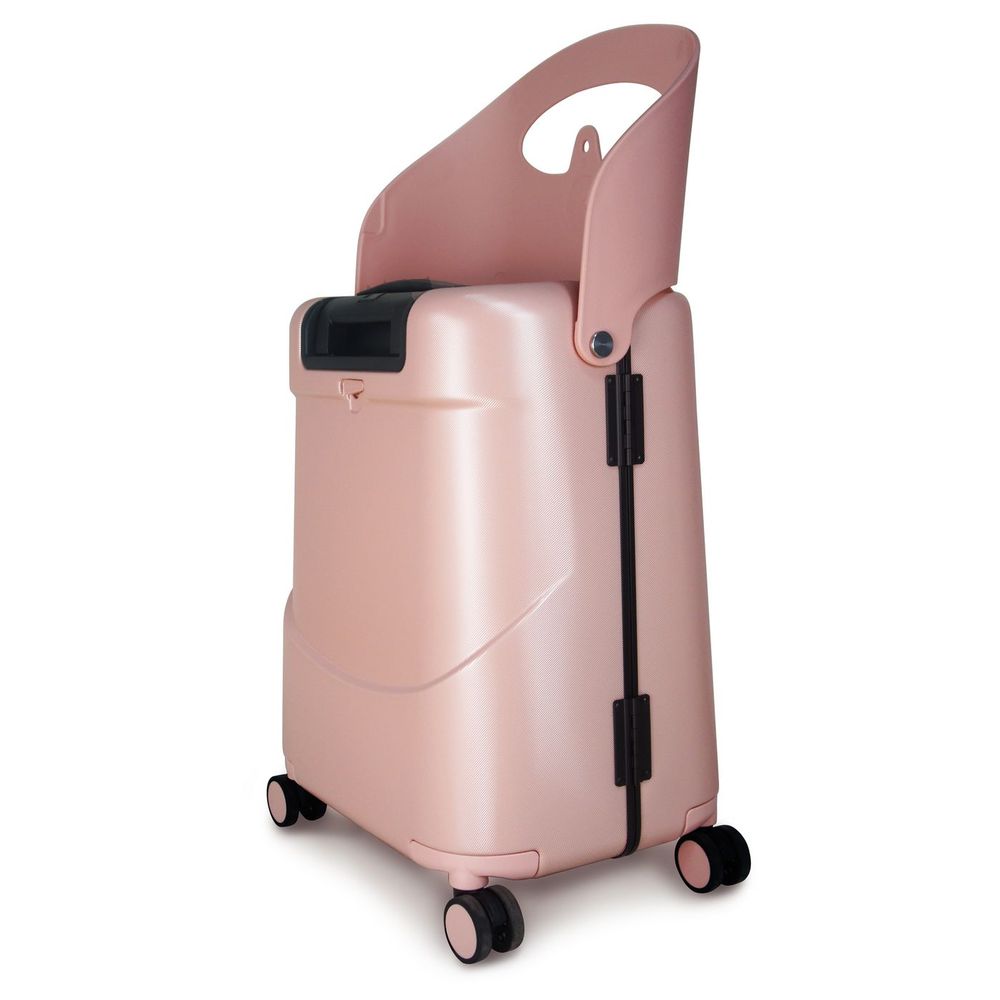 Miamily Check-In Luggage Trolley Bag - Dusty Pink - 24-Inch