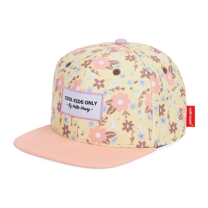 Hello Hossy Girl's Organic Cotton Pastel Blossom Cap