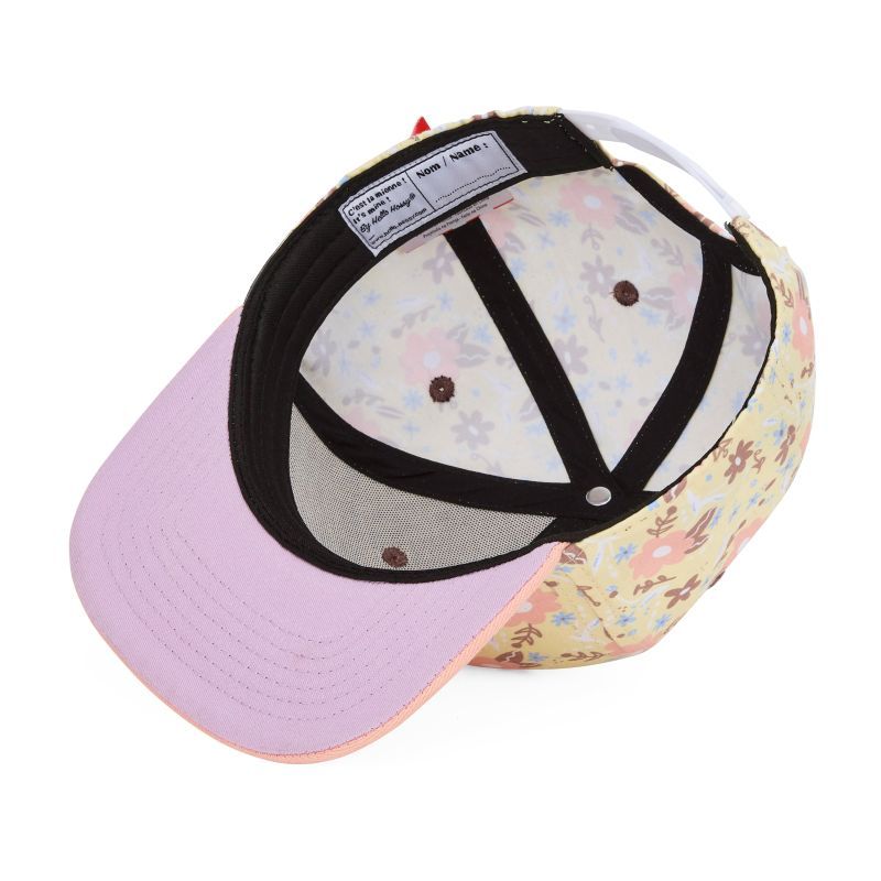 Hello Hossy Girl's Organic Cotton Pastel Blossom Cap