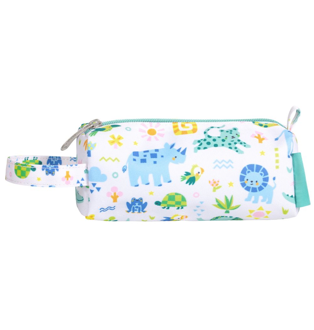 A Little Lovely Company - Pencil Case With Handle - Jungle