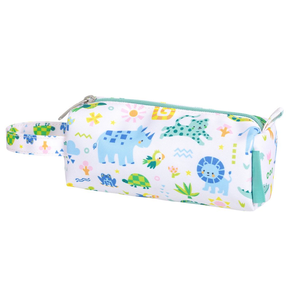A Little Lovely Company - Pencil Case With Handle - Jungle