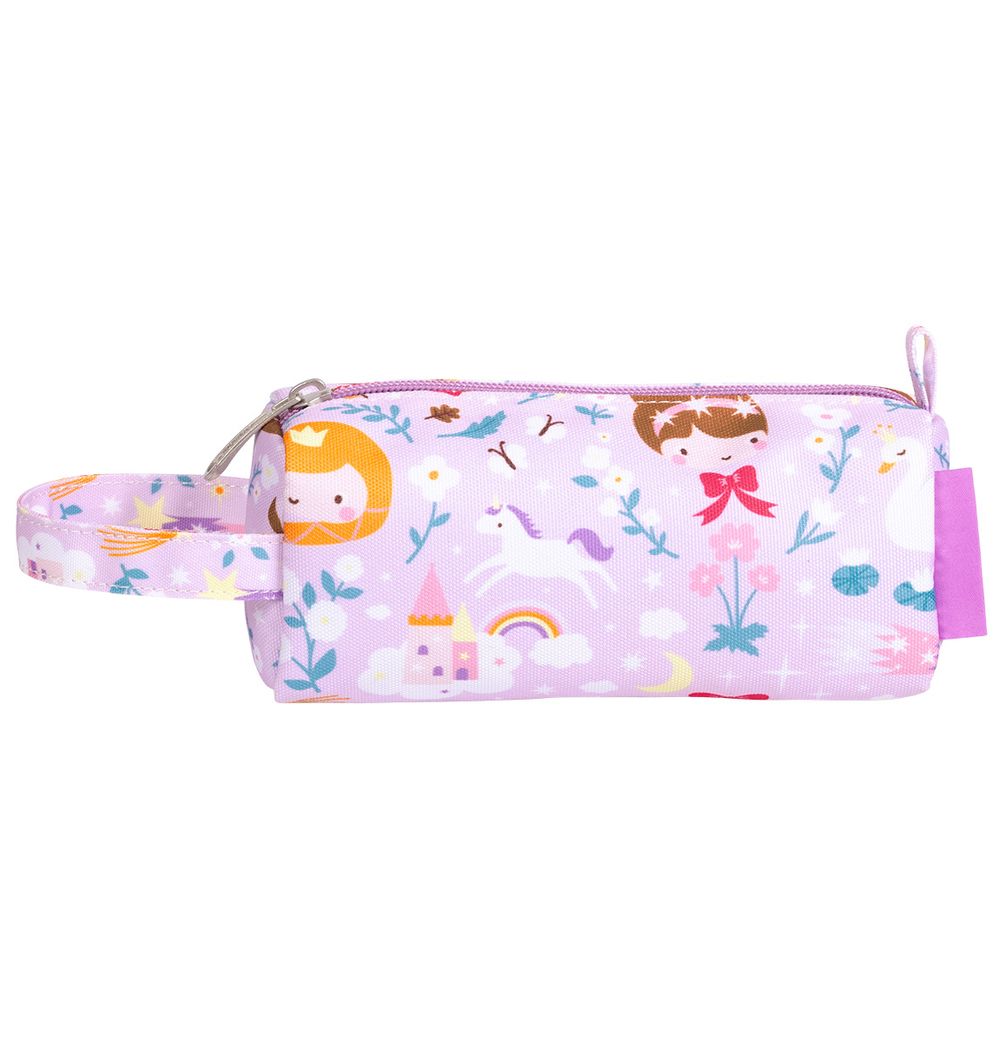 A Little Lovely Company - Pencil Case With Handle - Princesses