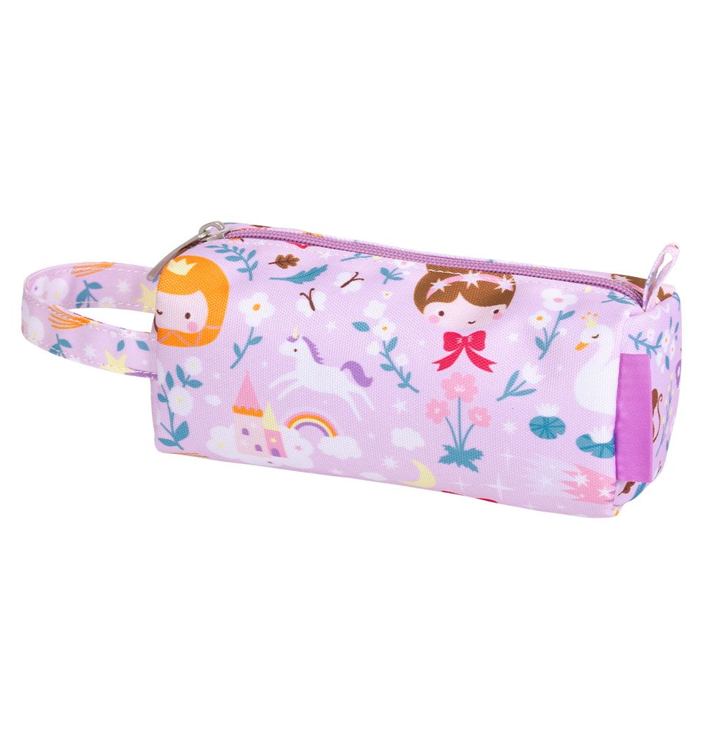 A Little Lovely Company - Pencil Case With Handle - Princesses