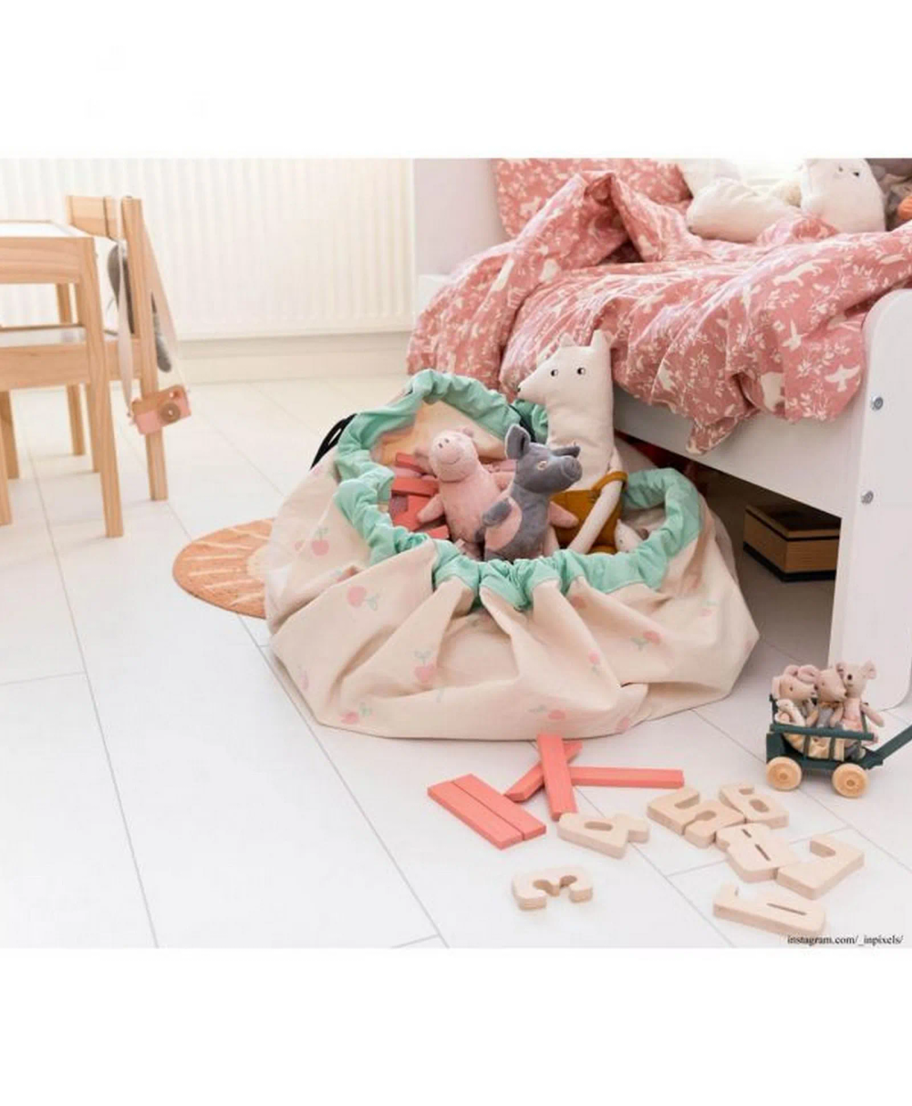 Play & Go Playmat & Storage Bag - Cherry Love
