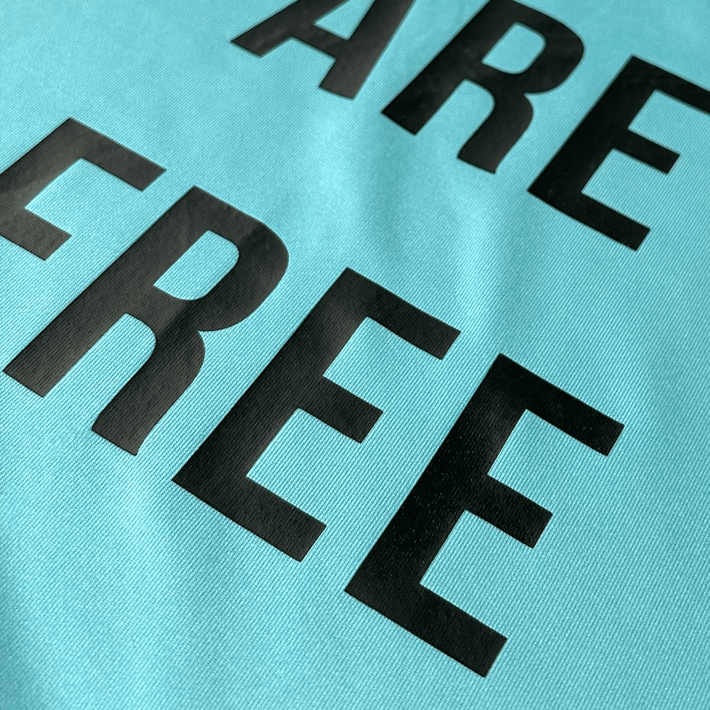 Beach & Bandits Waves Are Free Swim T-Shirt