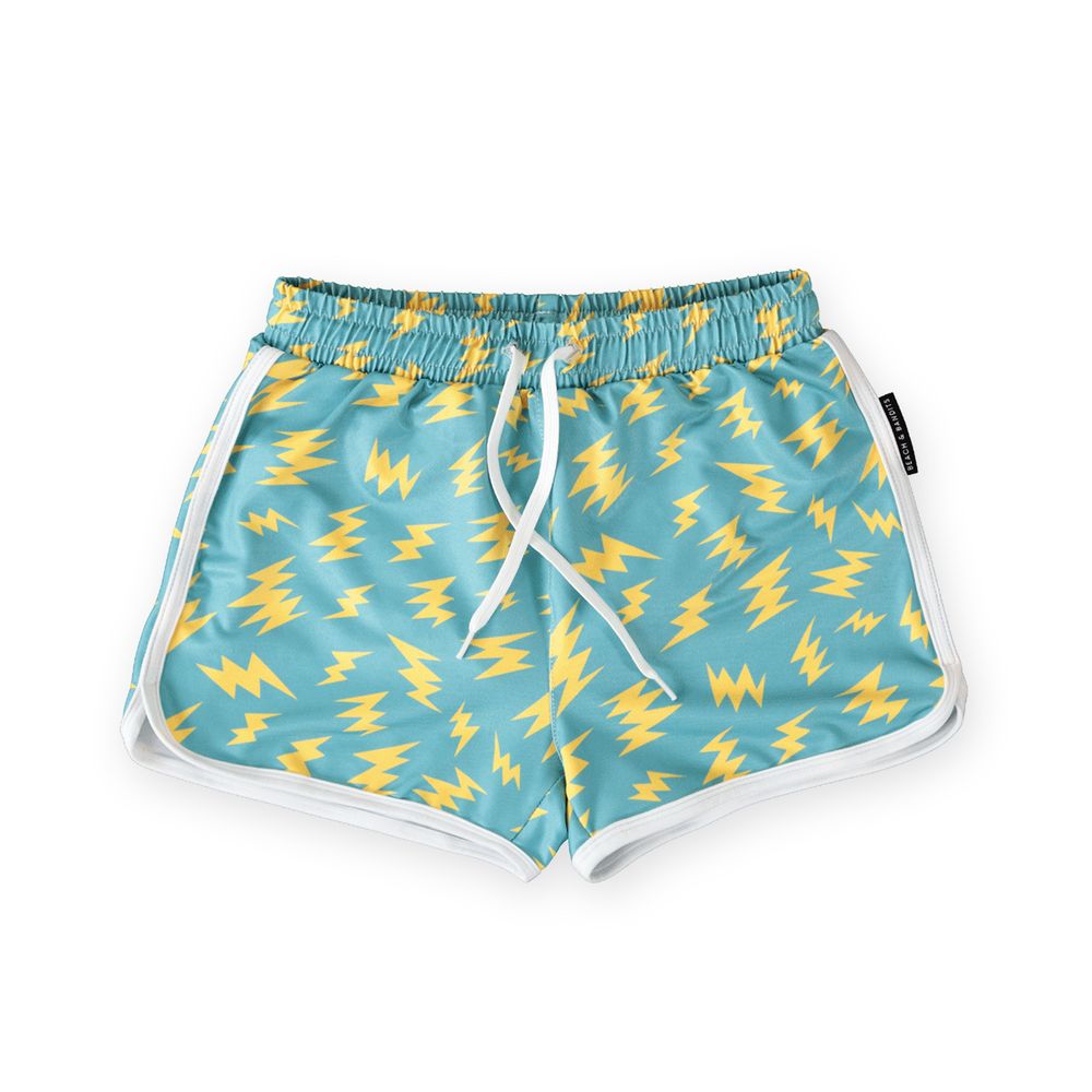 Beach & Bandits Bolts of Lightning Swim Trunks