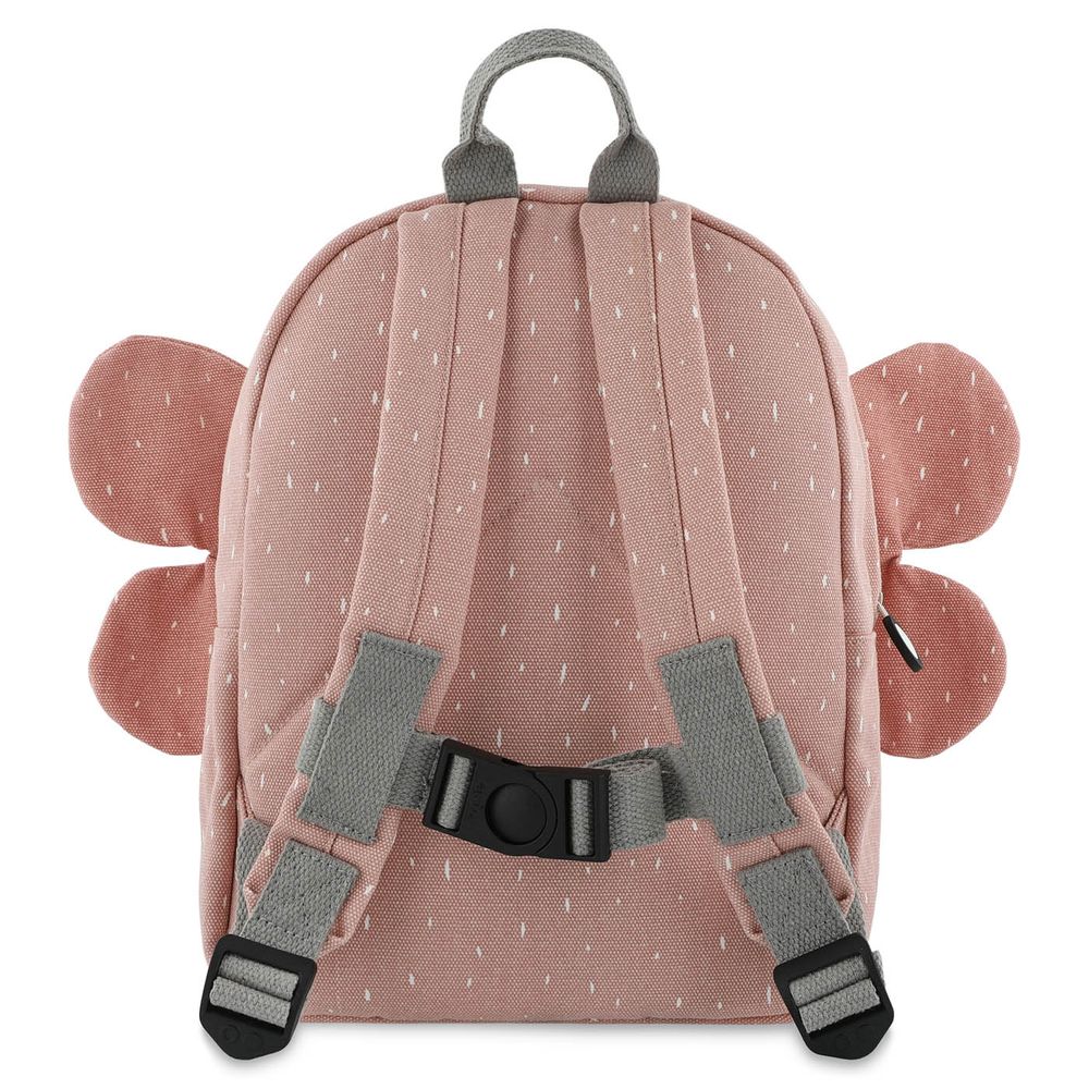 Trixie - Essential School Backpack, Lunch Box & Stainless Steel Water Bottle Set - Mrs. Butterfly - 3 Pcs