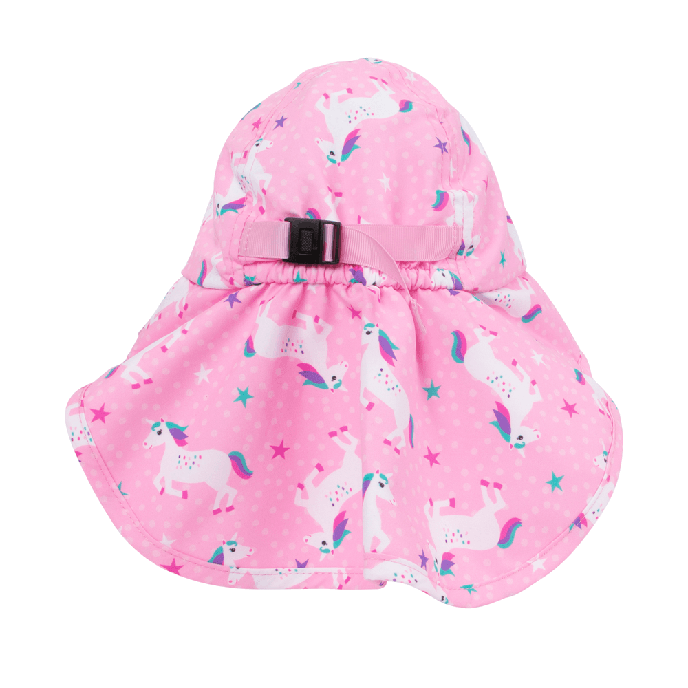 Zoocchini UPF50+ Cape Sunhat - Unicorn