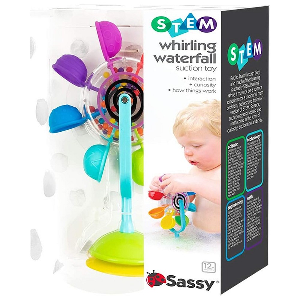 Sassy - Whirling Waterfall Suction Toy