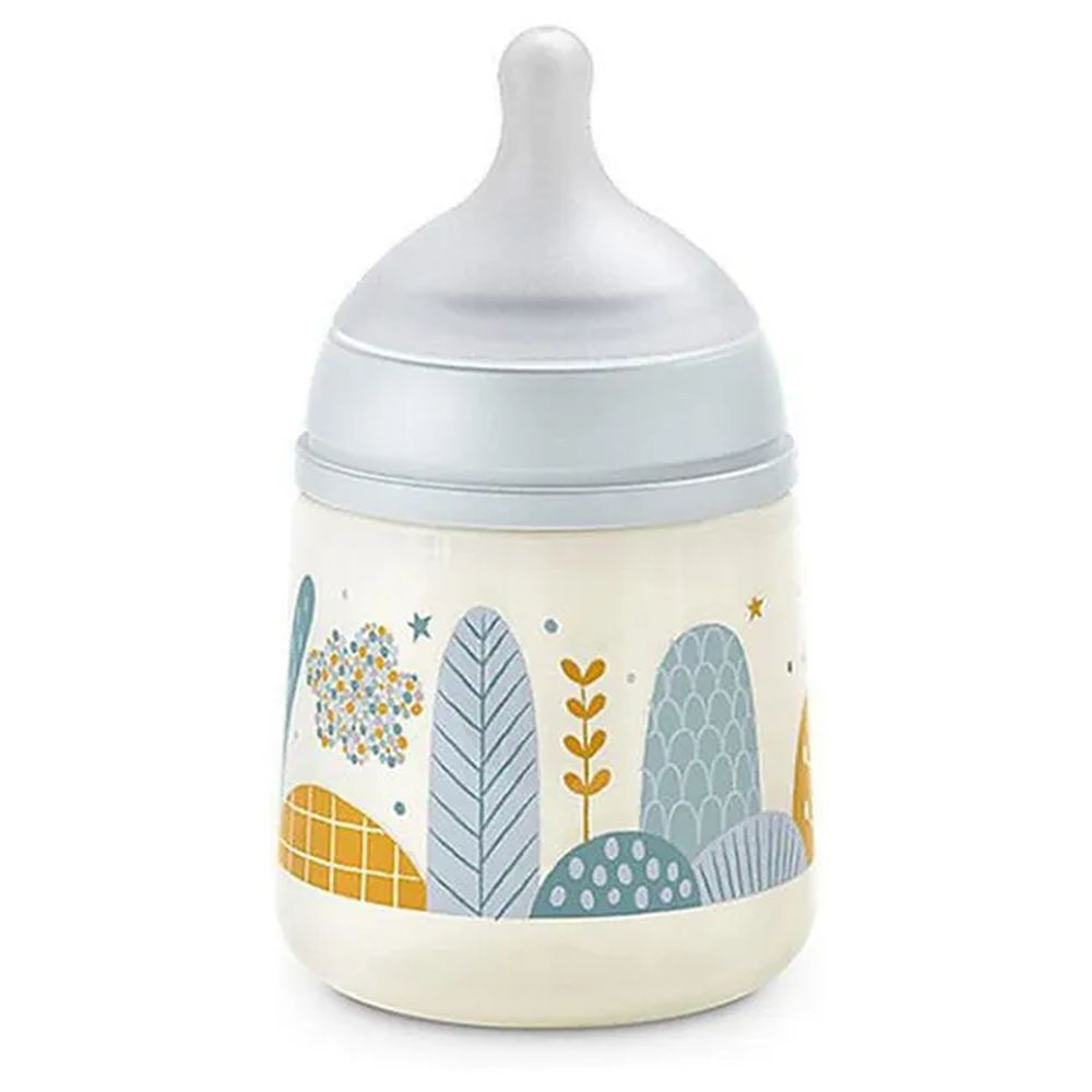 Suavinex - Baby Feeding And Pacifier Bundle - Night Pacifier -2-4M With Feeding Bottle 150ml And Silicone Teether