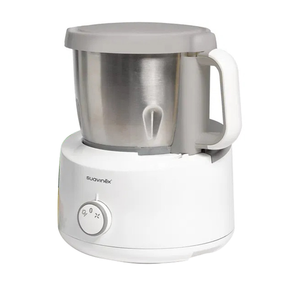 Suavinex 5-In-1 Baby Kitchen Robot Food Processor - White