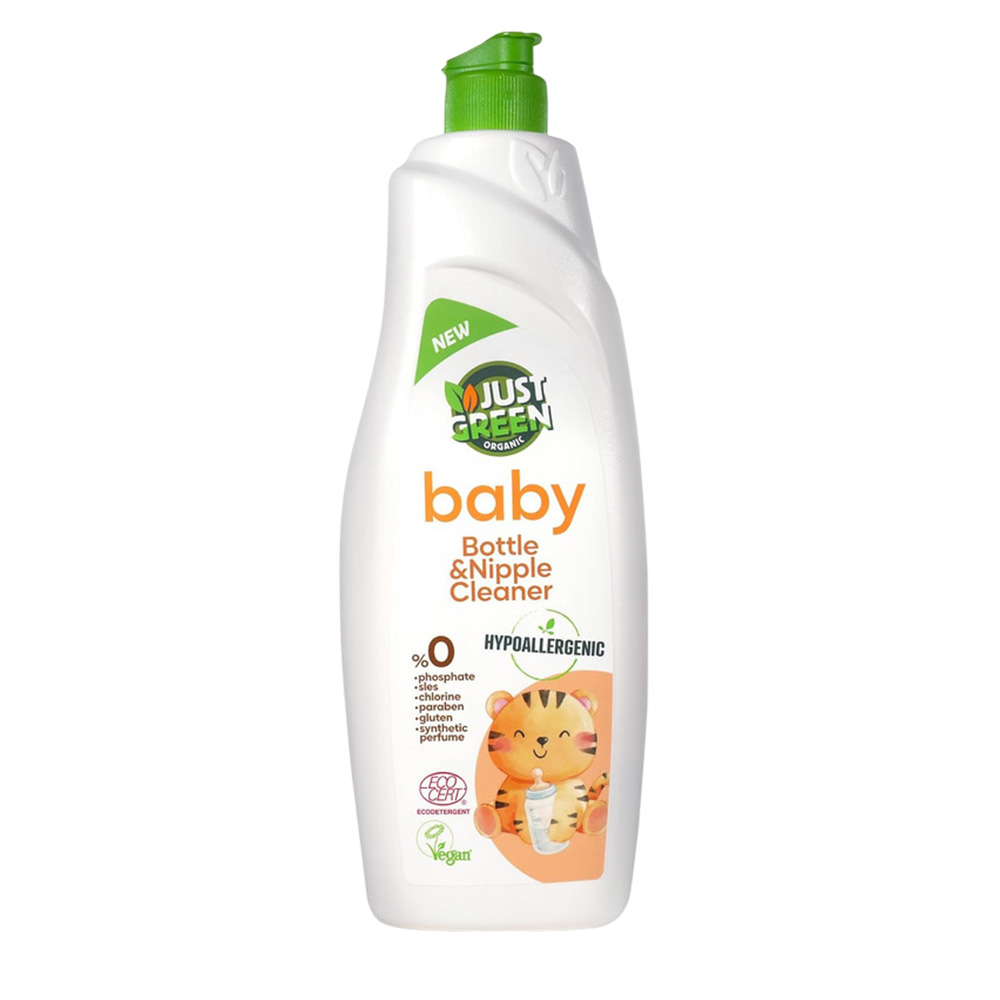 Just Green Organic - Baby Bottle And Nipple Cleaner - 750 ml