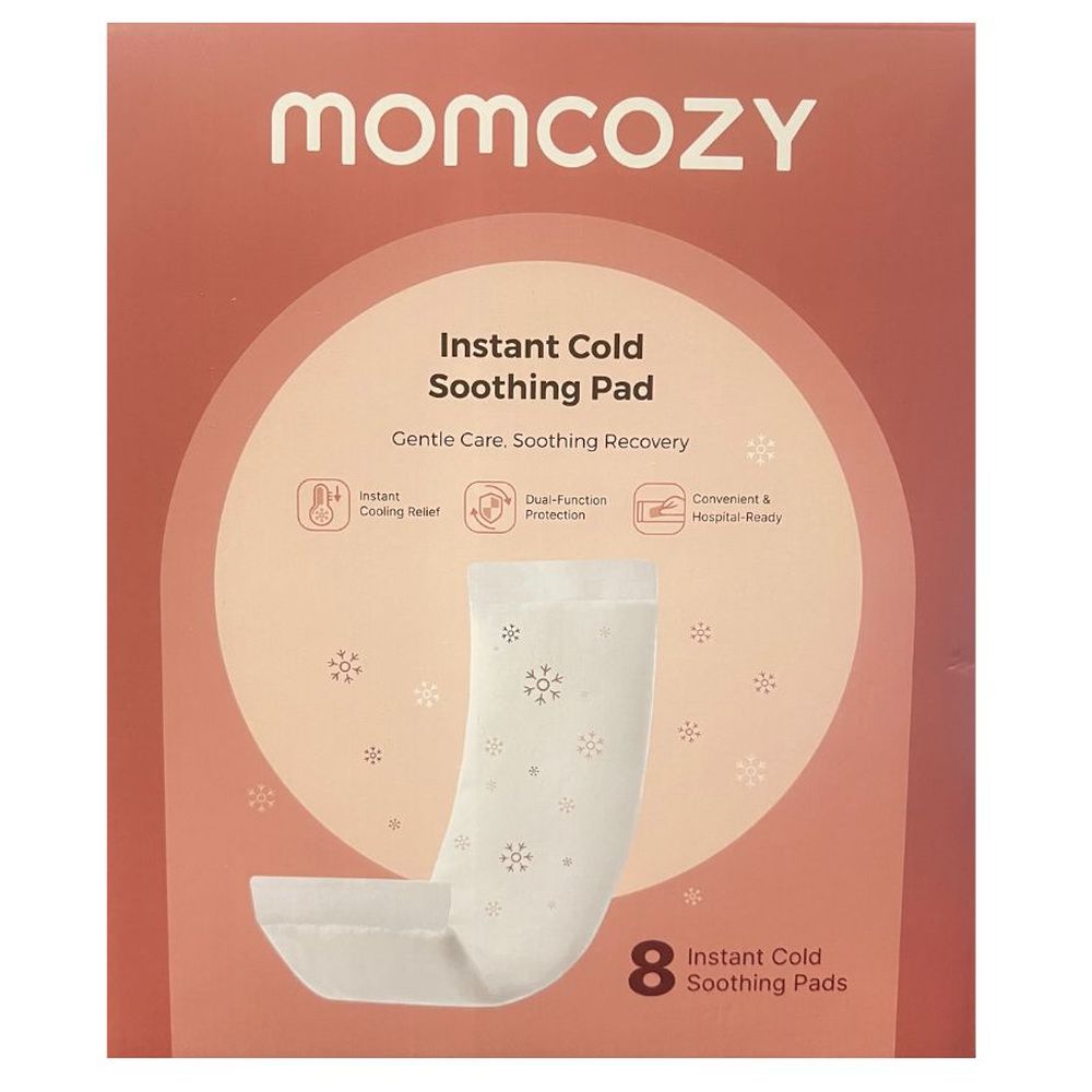 Momcozy Instant Cold Soothing Pad - Pack Of 8