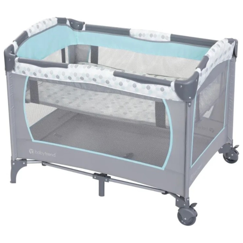 Babytrend - EZ Rest Nursery Center Playard - Leaf Geo