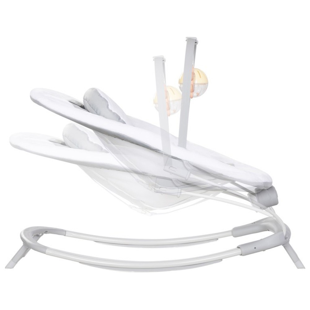 Baby Trend - Smart Steps My First Rocker 2 Bouncer - Orbits White - 0M+ Up to 9kg