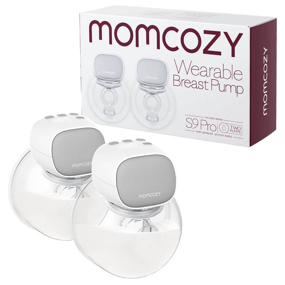 Momcozy - Wearable Electric Breast Pump S9 Pro - Grey - 2pcs
