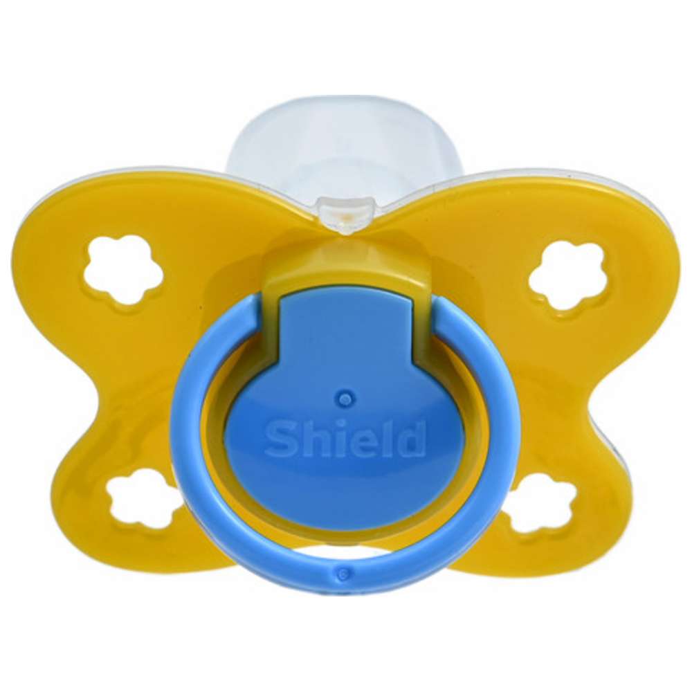 Shield Baby - Classic Silicone Soother - 6M+ - Color May Vary - 1 Pc