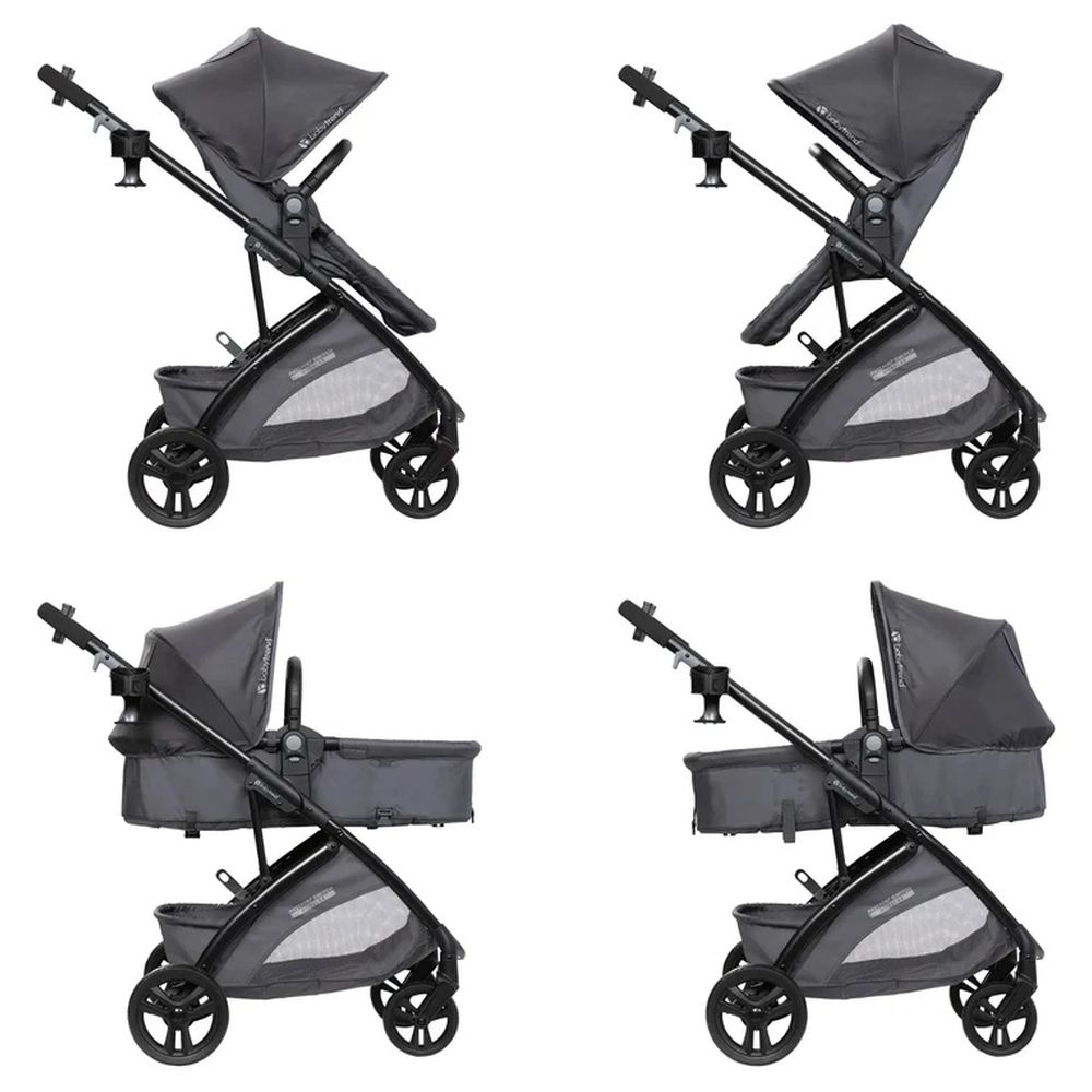 Babytrend - Passport Switch Modular Stroller - Stellar Grey
