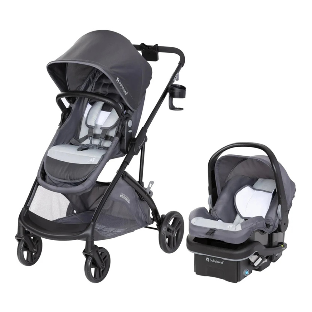 Babytrend - Sonar Switch 6-in-1 Modular Travel System - Desert Cloud