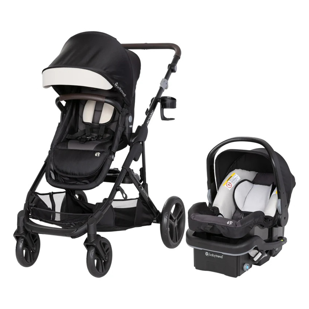 Babytrend - Morph Single to Double Modular Stroller Travel System - Madrid Tan