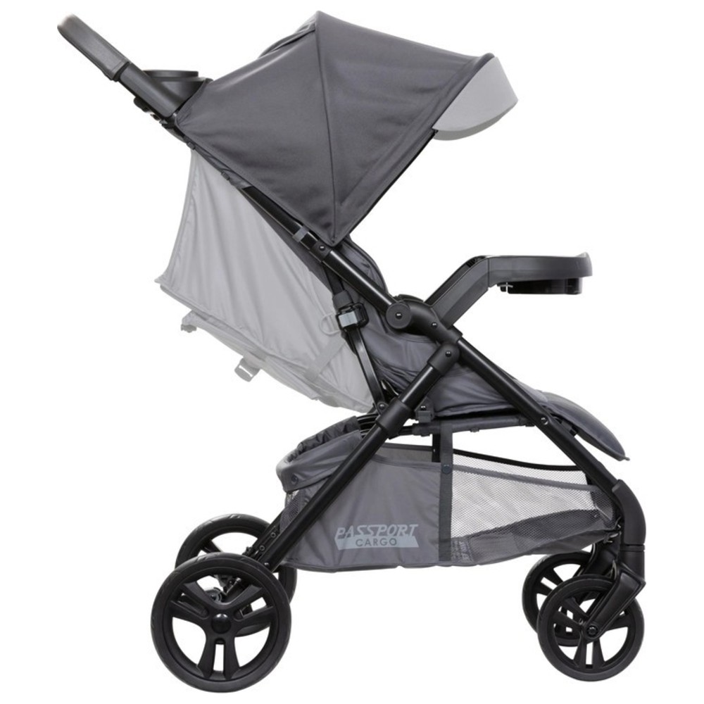 Babytrend - Passport Cargo Stroller Travel System With Ez-Lift Plus Infant Car Seat - Grey Bamboo