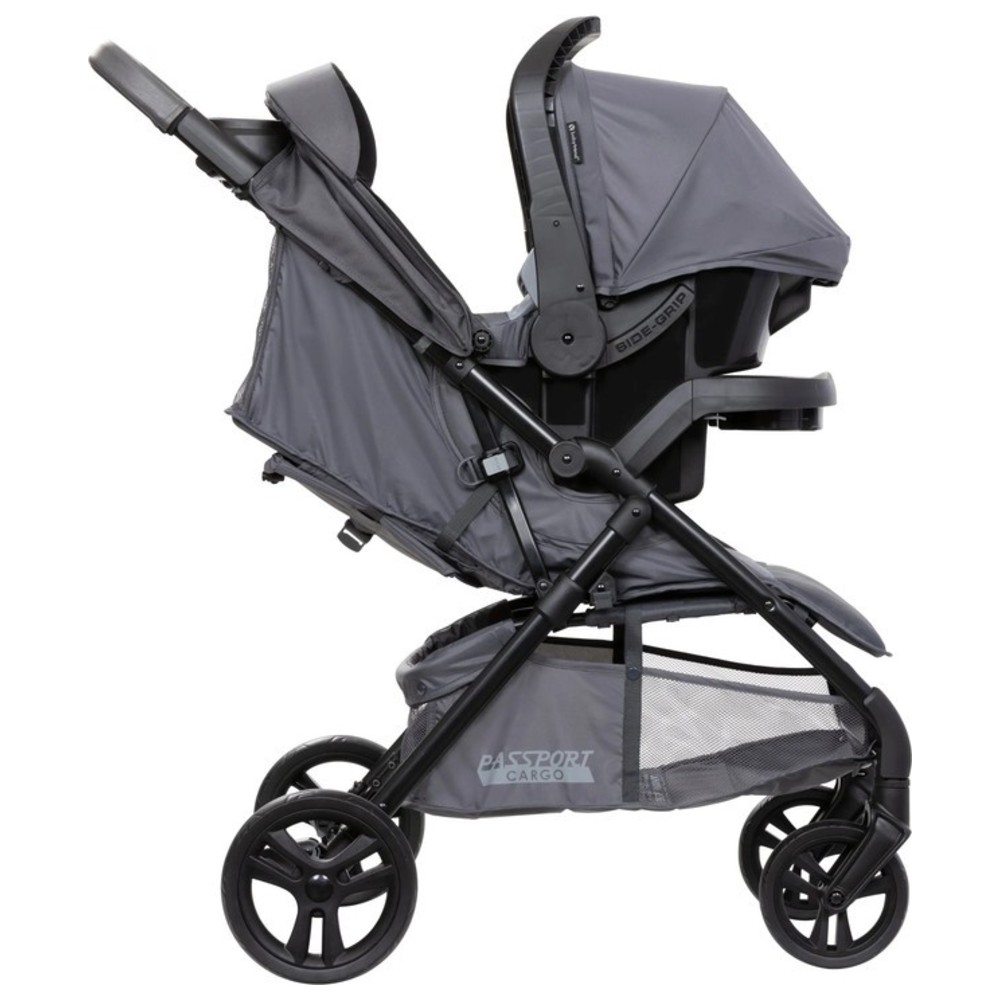 Babytrend - Passport Cargo Stroller Travel System With Ez-Lift Plus Infant Car Seat - Grey Bamboo