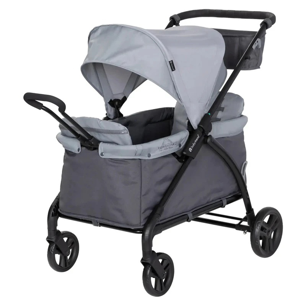 Babytrend - Expedition LTE 2-in-1 Stroller Wagon - Stellar Grey