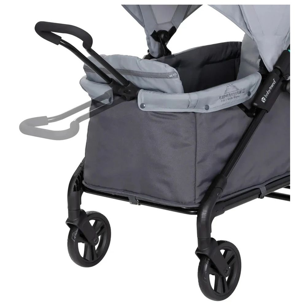 Babytrend - Expedition LTE 2-in-1 Stroller Wagon - Stellar Grey
