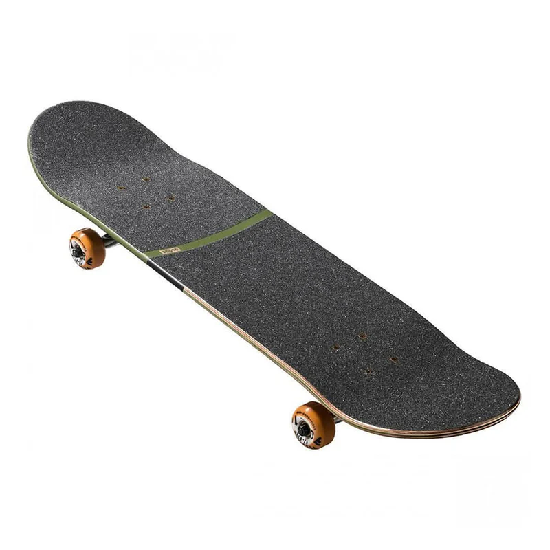 Globe G2 Half Dip 2 8.0FU Skateboard - Dark Maple/Hunter Green