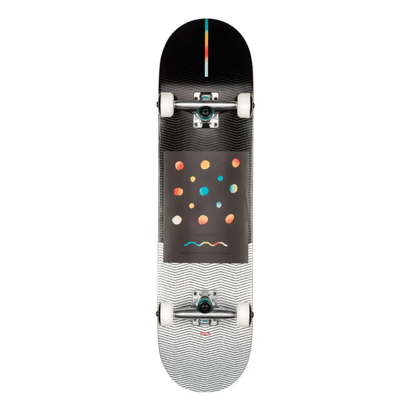 Globe G1 Nine Dot Four 8 Skateboard - Black/White