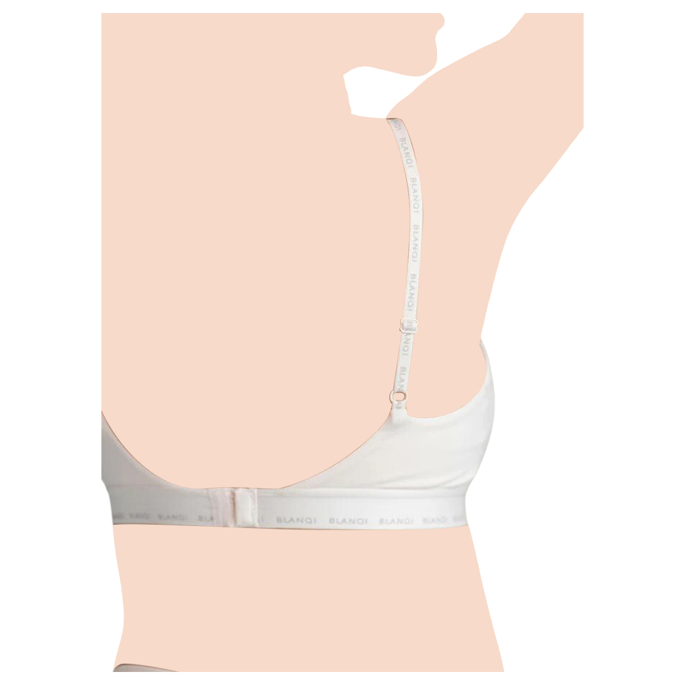 Mums & Bumps - Blanqi - Soft Adjustable Maternity & Postpartum Bra - Pale Peach