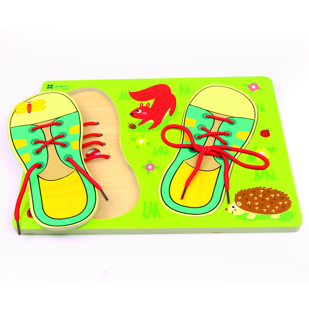 Andreu Toys - Lacing Shoes Puzzle