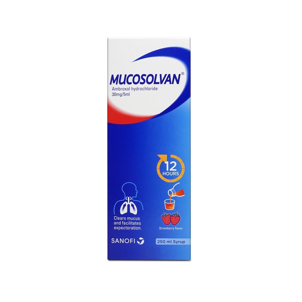 Mucosolvan Cough Syrup - 250ml