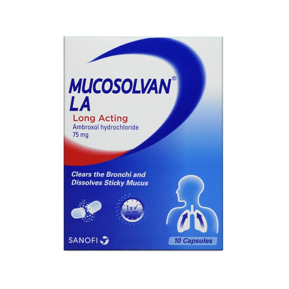 Mucosolvan LA 75mg - 10 Capsule