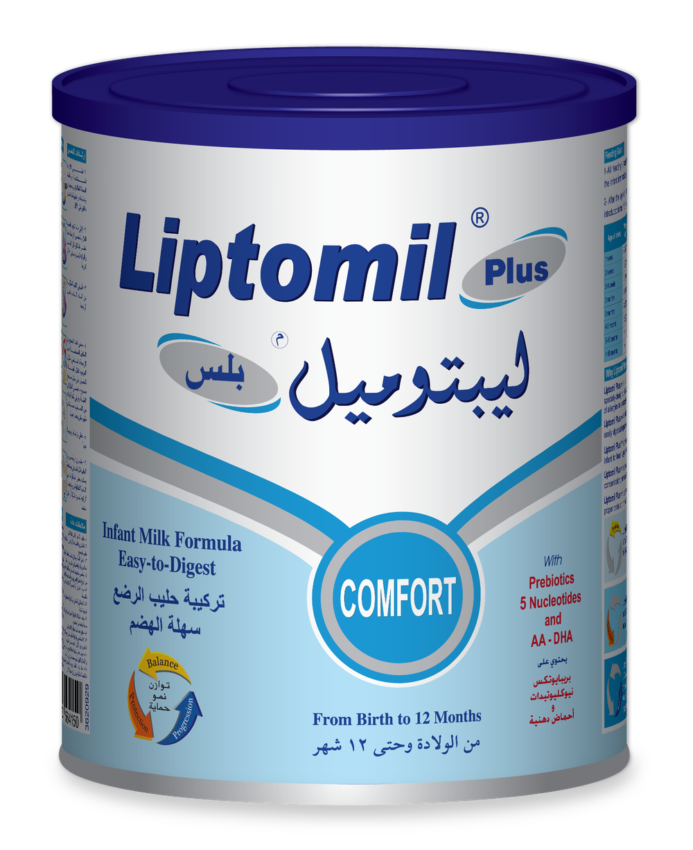 Liptomil - Plus Comfort Infant Milk Formula, 0–12 Months - 400g