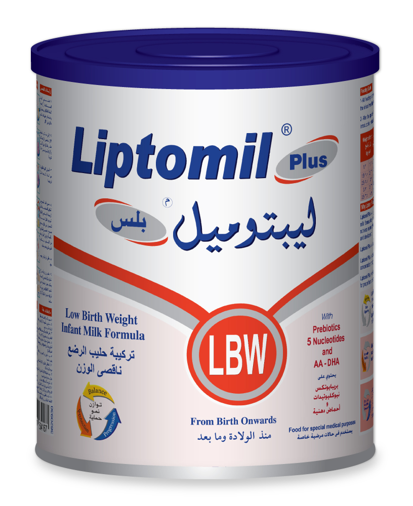 Liptomil - Plus LBW Infant Formula - 400 gm