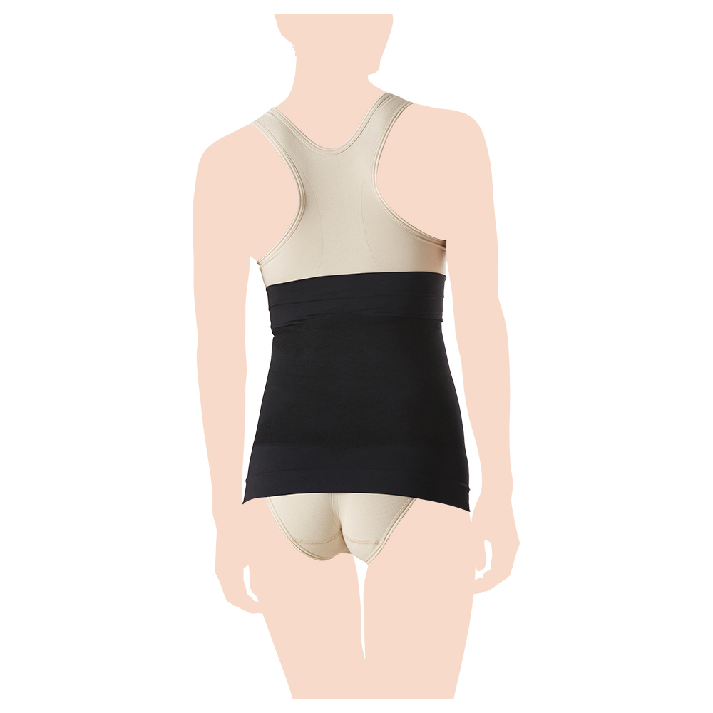 Mums & Bumps - Postpartum Shaping Abdominal Binder - Black